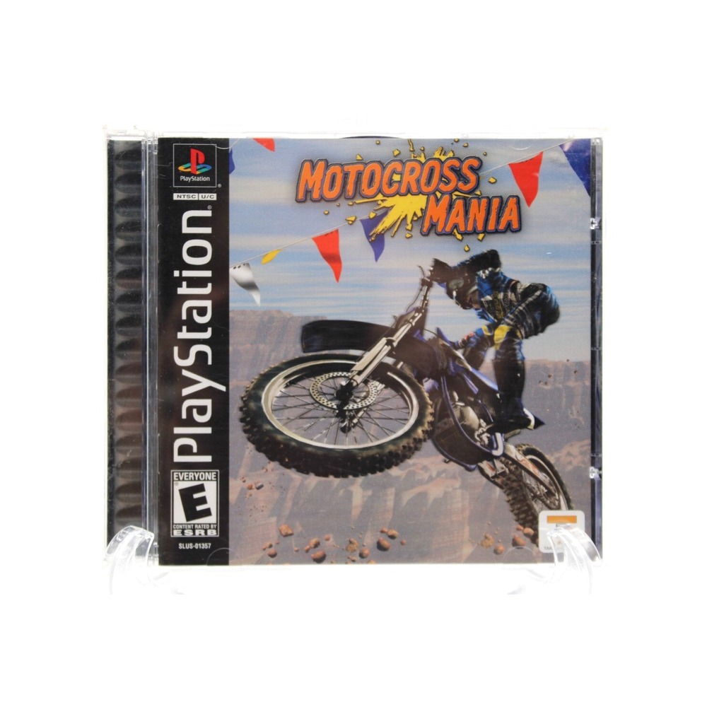 Motocross Mania (PS1 PlayStation 1, 2001‎ PSX) Complete w/Manual